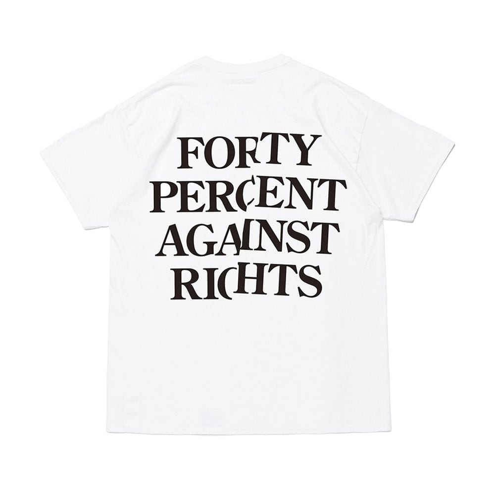公式通販オンライン  40%　スーパーモデル　tee fpar Tシャツ/カットソー(半袖/袖なし)