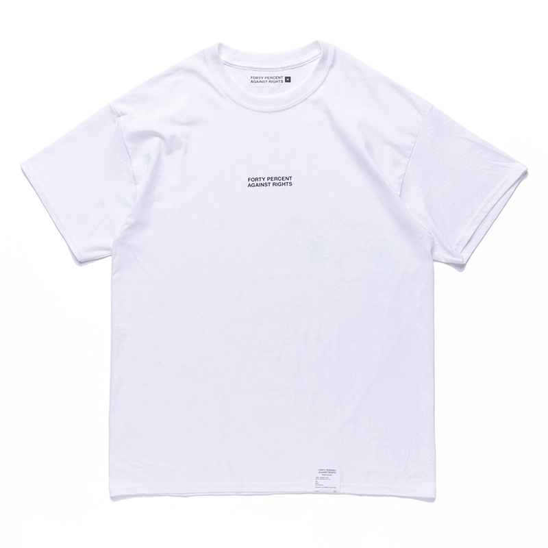 FORTY PERCENT AGAINST RIGHTS / BANNER SS TEE